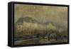 Winter Sun at Paris-Albert Lebourg-Framed Stretched Canvas