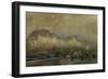 Winter Sun at Paris-Albert Lebourg-Framed Premium Giclee Print