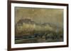 Winter Sun at Paris-Albert Lebourg-Framed Art Print