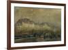 Winter Sun at Paris-Albert Lebourg-Framed Art Print