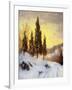 Winter Sundown-Walter Launt Palmer-Framed Giclee Print