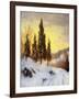 Winter Sundown-Walter Launt Palmer-Framed Giclee Print