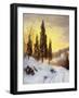 Winter Sundown-Walter Launt Palmer-Framed Giclee Print