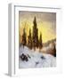 Winter Sundown-Walter Launt Palmer-Framed Giclee Print