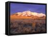 Winter Sunrise on Bloody Run Peak, Great Basin, Nevada, USA-Scott T. Smith-Framed Stretched Canvas