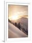 Winter Sunrise over Patsy Marley, Alta, Utah-Louis Arevalo-Framed Photographic Print