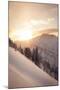 Winter Sunrise over Patsy Marley, Alta, Utah-Louis Arevalo-Mounted Photographic Print