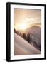 Winter Sunrise over Patsy Marley, Alta, Utah-Louis Arevalo-Framed Photographic Print