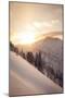 Winter Sunrise over Patsy Marley, Alta, Utah-Louis Arevalo-Mounted Photographic Print
