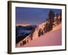 Winter Sunrise, Uinta-Wasatch-Cache National Forest, Utah, USA-Charles Gurche-Framed Photographic Print