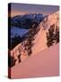 Winter Sunrise, Uinta-Wasatch-Cache National Forest, Utah, USA-Charles Gurche-Stretched Canvas