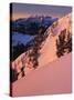 Winter Sunrise, Uinta-Wasatch-Cache National Forest, Utah, USA-Charles Gurche-Stretched Canvas