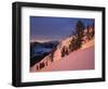 Winter Sunrise, Uinta-Wasatch-Cache National Forest, Utah, USA-Charles Gurche-Framed Photographic Print