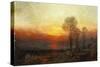 Winter Sunset - a Slide, 1850-Francis Danby-Stretched Canvas