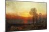 Winter Sunset - a Slide, 1850-Francis Danby-Mounted Giclee Print