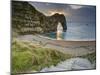 Winter Sunset at Durdle Door, Jurassic Coast, Dorset, England, Uk-David Wogan-Mounted Photographic Print