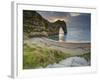 Winter Sunset at Durdle Door, Jurassic Coast, Dorset, England, Uk-David Wogan-Framed Photographic Print