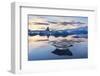 Winter Sunset over Jokulsarlon-Lee Frost-Framed Photographic Print