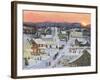 Winter Sunset-Bob Fair-Framed Giclee Print