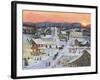 Winter Sunset-Bob Fair-Framed Giclee Print