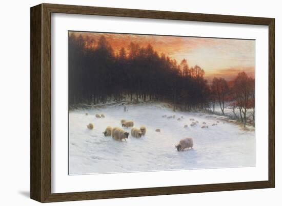 Winter Sunset-Joseph Farquharson-Framed Giclee Print