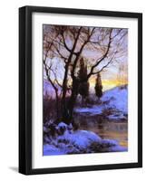 Winter Sunset-Walter Launt Palmer-Framed Giclee Print