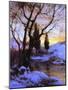 Winter Sunset-Walter Launt Palmer-Mounted Giclee Print