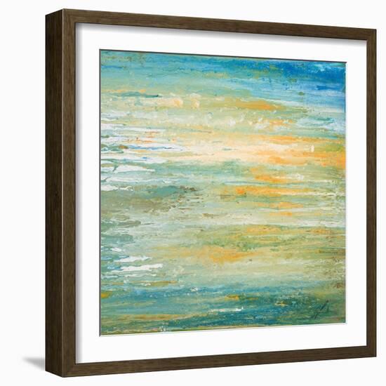 Winter Sunset-Roberto Gonzalez-Framed Premium Giclee Print