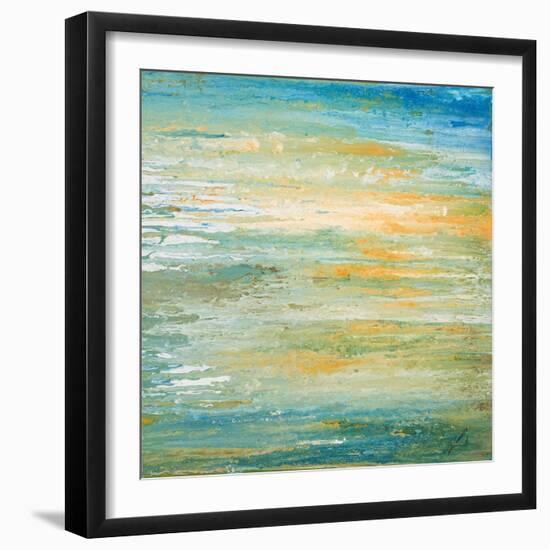 Winter Sunset-Roberto Gonzalez-Framed Premium Giclee Print