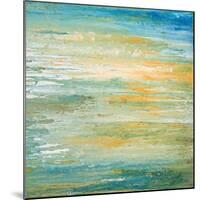 Winter Sunset-Roberto Gonzalez-Mounted Premium Giclee Print