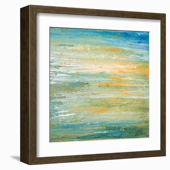 Winter Sunset-Roberto Gonzalez-Framed Art Print