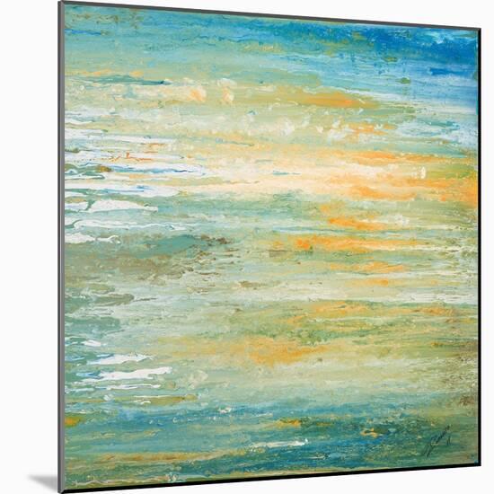 Winter Sunset-Roberto Gonzalez-Mounted Art Print