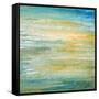 Winter Sunset-Roberto Gonzalez-Framed Stretched Canvas