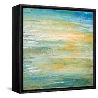 Winter Sunset-Roberto Gonzalez-Framed Stretched Canvas