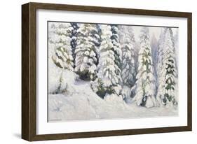 Winter Tale, 1913-Aleksandr Alekseevich Borisov-Framed Giclee Print