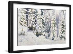 Winter Tale, 1913-Aleksandr Alekseevich Borisov-Framed Giclee Print