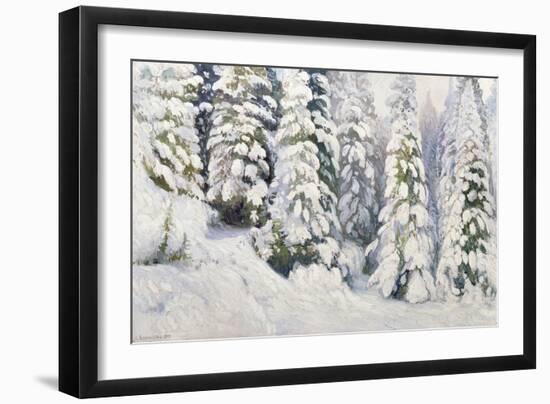 Winter Tale, 1913-Aleksandr Alekseevich Borisov-Framed Giclee Print