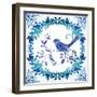 Winter Tales Bird-Irina Trzaskos Studio-Framed Giclee Print