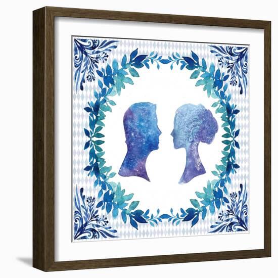 Winter Tales Couple-Irina Trzaskos Studio-Framed Giclee Print