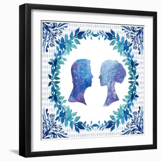 Winter Tales Couple-Irina Trzaskos Studio-Framed Giclee Print