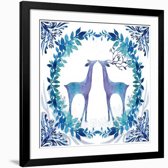 Winter Tales Deer-Irina Trzaskos Studio-Framed Giclee Print