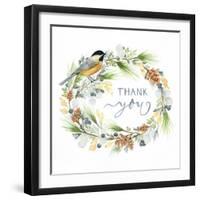 Winter Thank You-Yachal Design-Framed Giclee Print