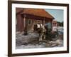 Winter thaw, 1889-Axel Hjalmar Ender-Framed Giclee Print