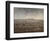 Winter, the Plain of Chailly, C.1862-66 (Pastel on Paper)-Jean-Francois Millet-Framed Giclee Print