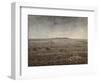 Winter, the Plain of Chailly, C.1862-66 (Pastel on Paper)-Jean-Francois Millet-Framed Giclee Print