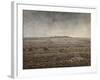 Winter, the Plain of Chailly, C.1862-66 (Pastel on Paper)-Jean-Francois Millet-Framed Giclee Print