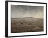 Winter, the Plain of Chailly, C.1862-66 (Pastel on Paper)-Jean-Francois Millet-Framed Giclee Print