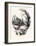 Winter. the Trees Stand Shivering in the Frosty Air; on the Branch and Bank Lies Thick the Clinging-null-Framed Giclee Print