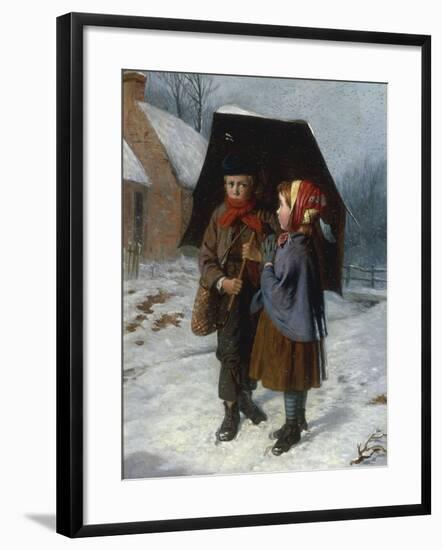 Winter: 'The Verdure of the Plain Lies Buried Deep'-William Hemsley-Framed Giclee Print