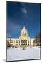 Winter Time, State Capital Building, Saint Paul, Minnesota, USA-PhotoImages-Mounted Photographic Print